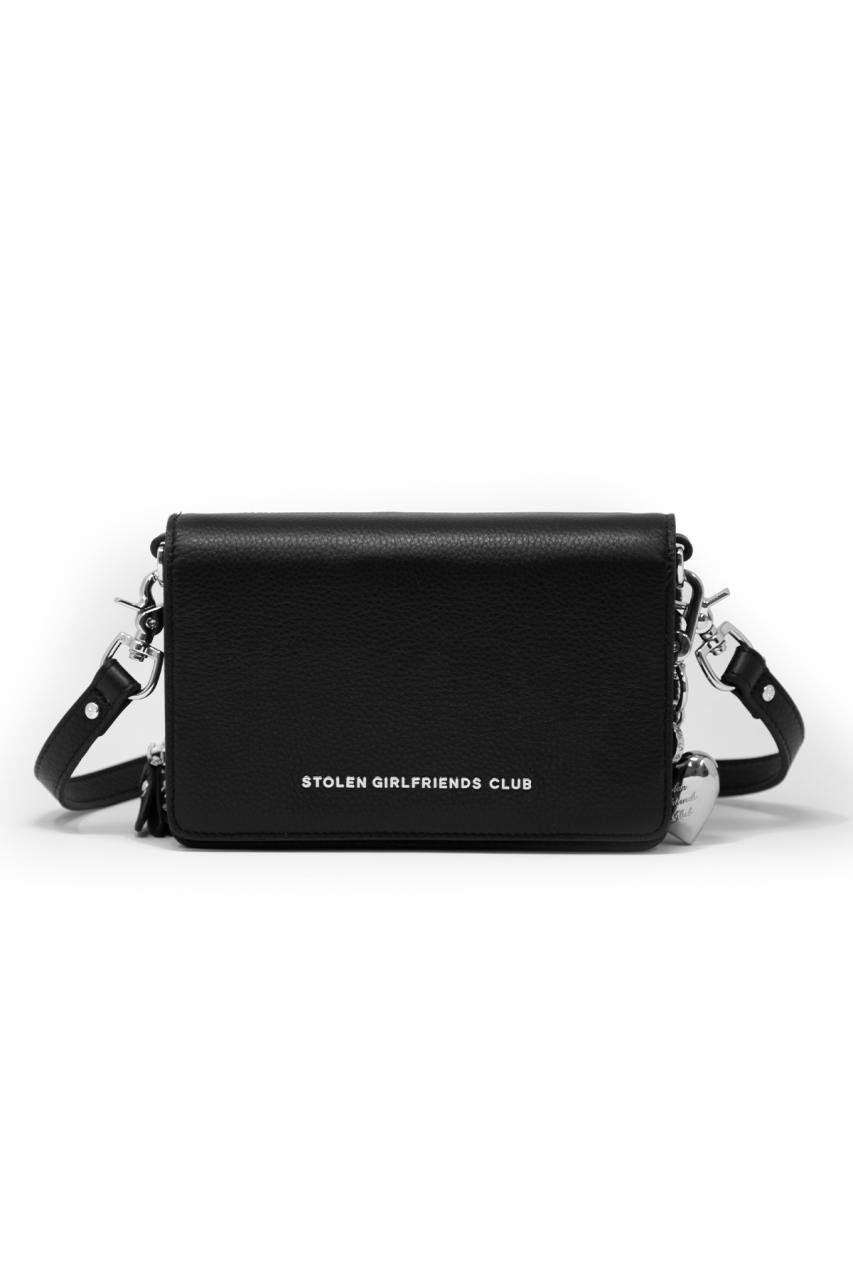 Stolen Girlfriends Club Black Pebble Little Trouble Bag