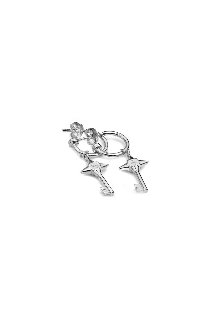 Stolen Girlfriends Club Love Key Anchor Earrings