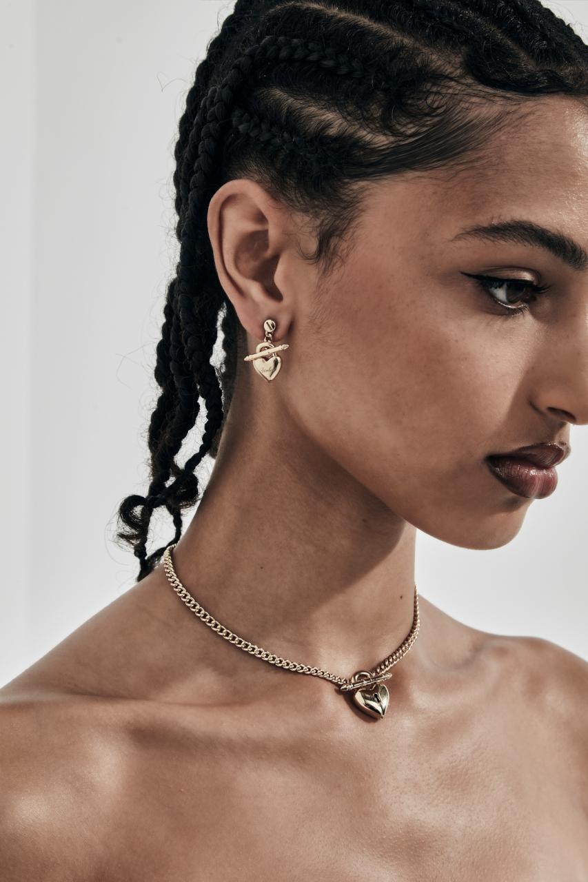 Stolen Girlfriends Club Love Locket Fob Earrings