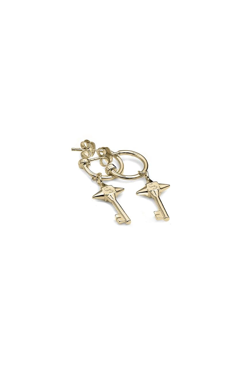 Stolen Girlfriends Club Love Key Anchor Earrings