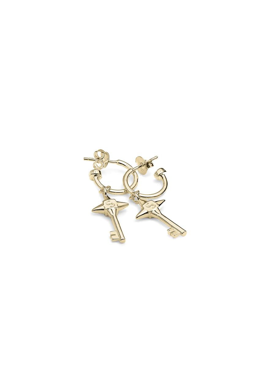 Stolen Girlfriends Club Love Key Anchor Earrings
