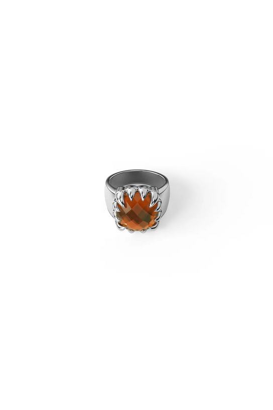 Stolen Girlfriends Club Sterling Silver Citrine Claw Ring