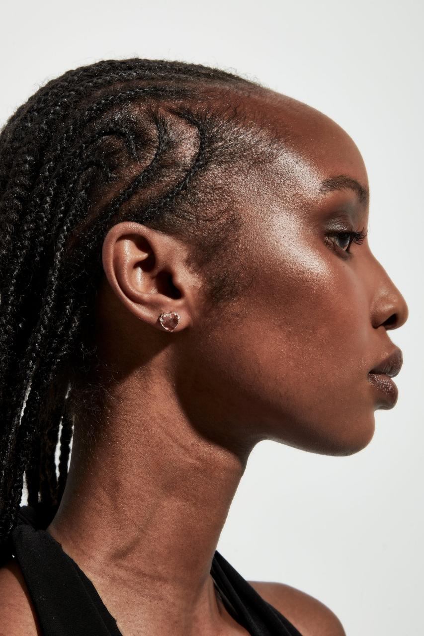 Stolen Girlfriends Club Sterling Silver Citrine Love Claw Earrings