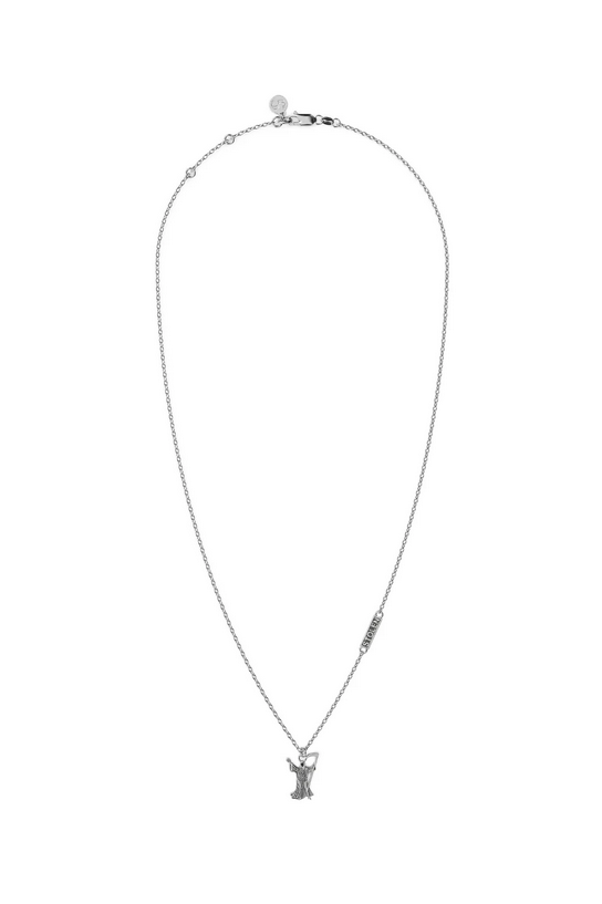 Stolen Girlfriends Club Sterling Silver Grim Reaper Necklace