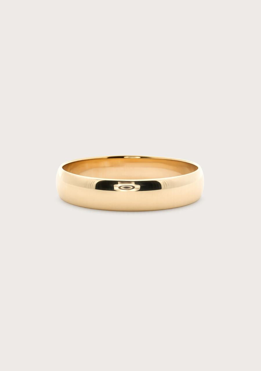 Estate 9ct Yellow Gold 4.4mm Plain Band