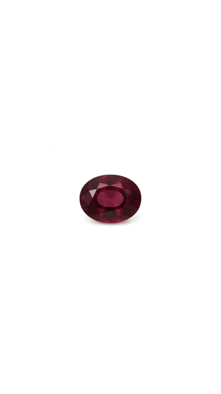 Oval Cut Rhodolite Garnet 2.40ct
