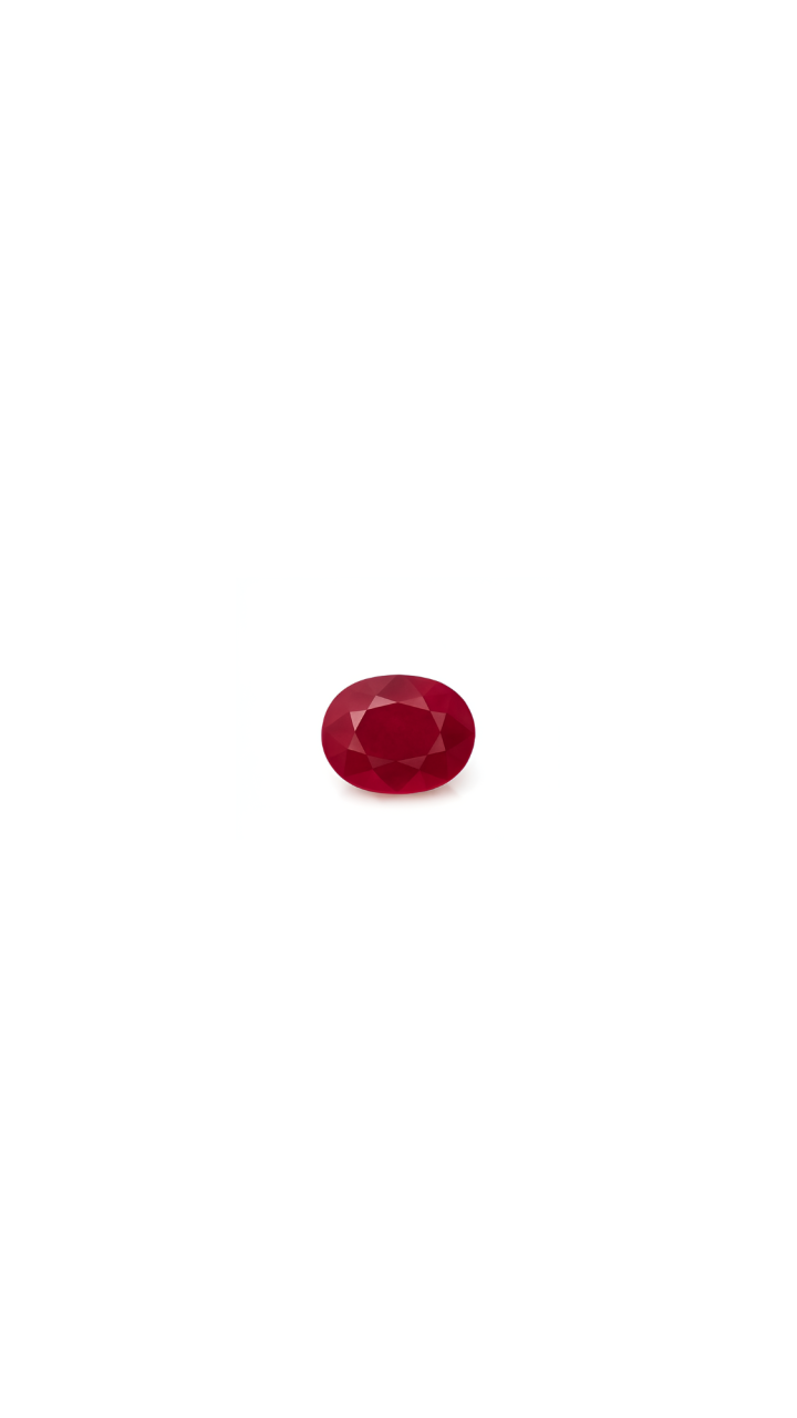 Oval Cut Ruby