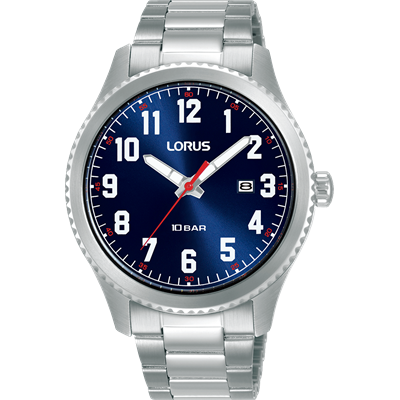 Lorus Stainless Steel Mens Sports Watch