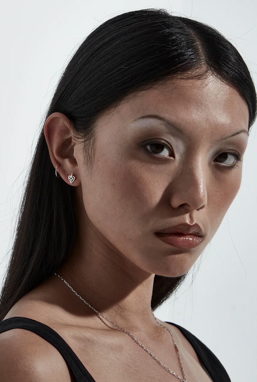 Stolen Girlfriends Club Sterling Silver Starstruck Stud Earrings