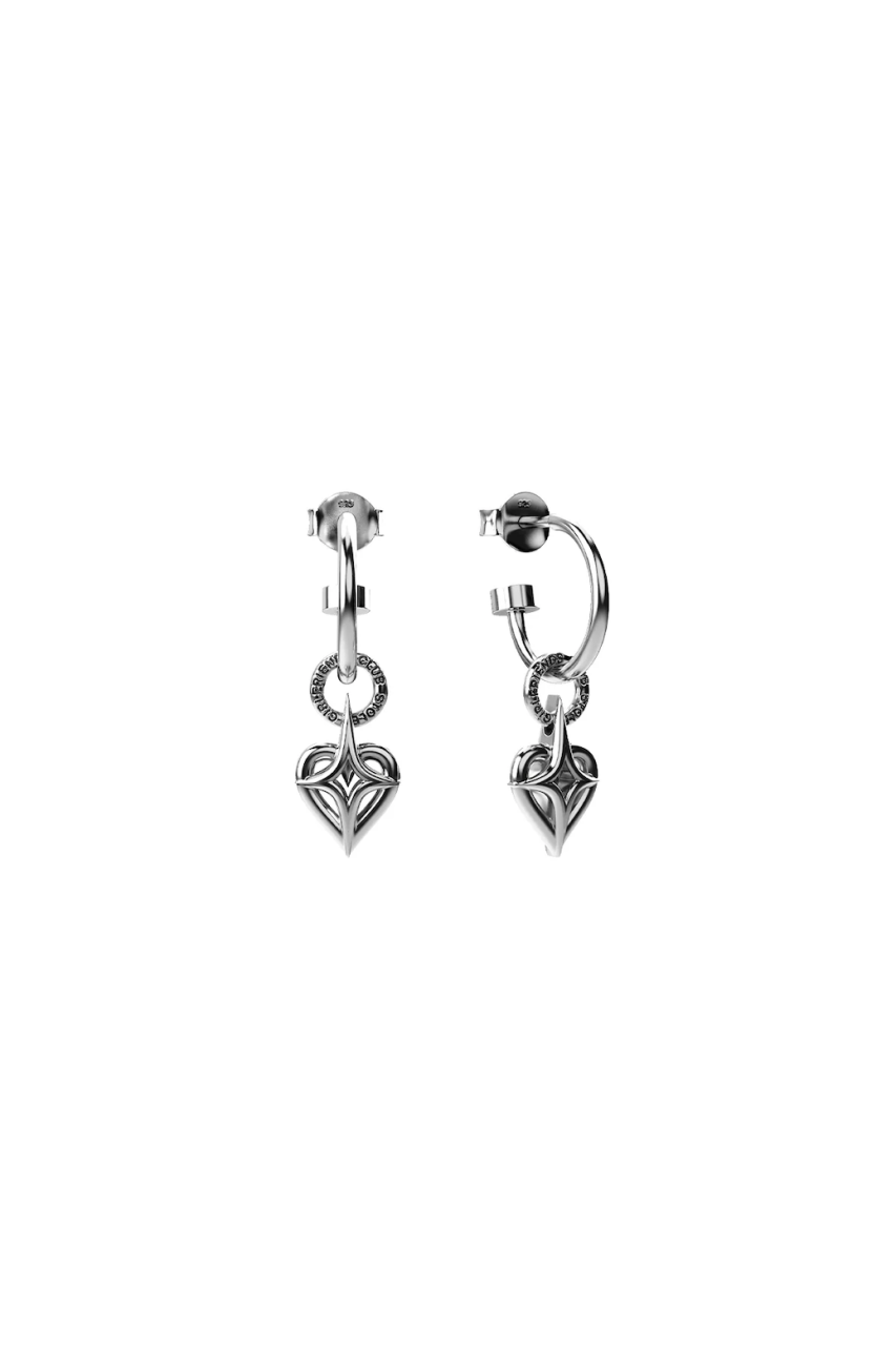 Stolen Girlfriends Club Sterling Silver Starstruck Anchor Sleeper Earrings