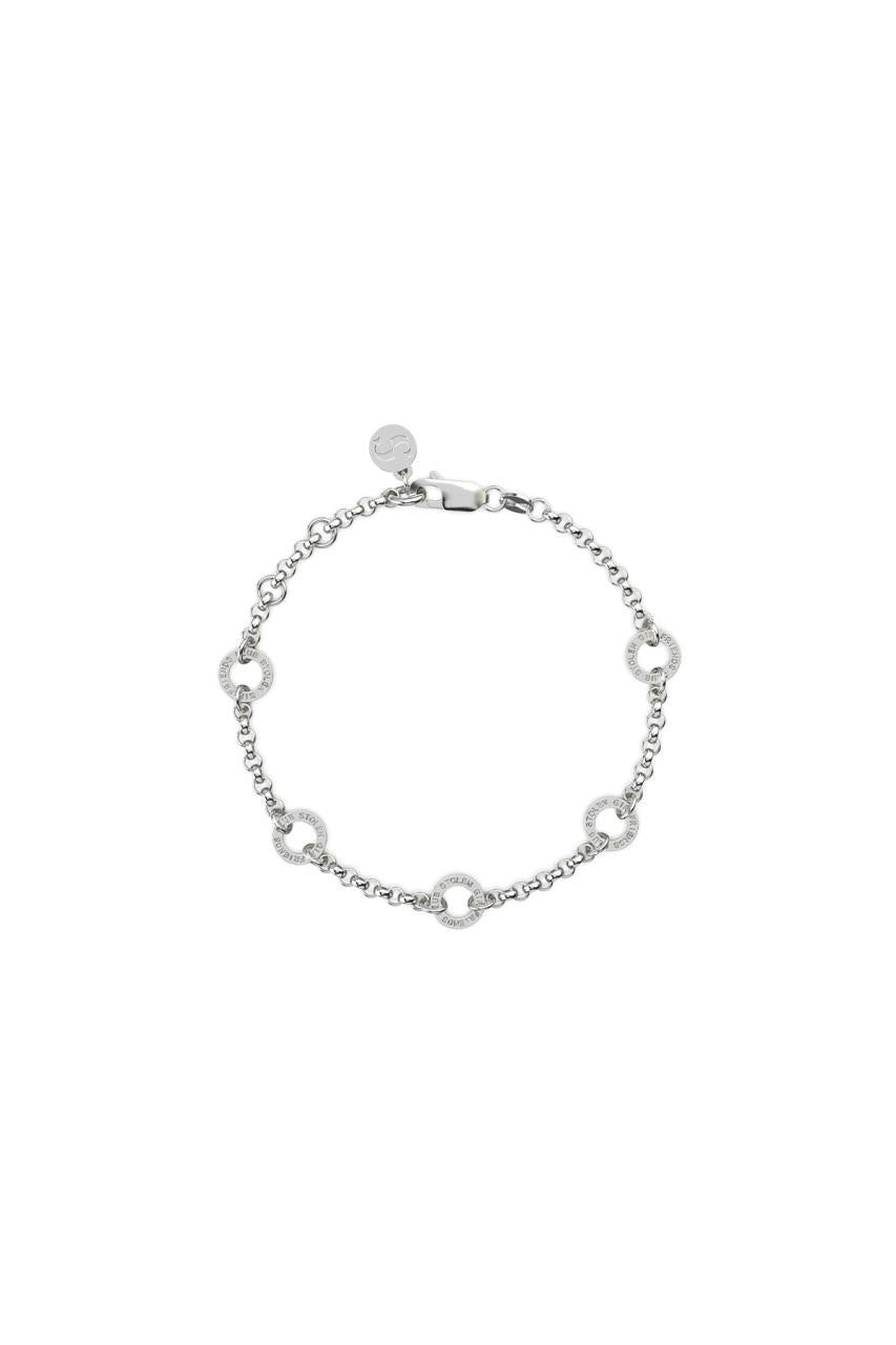 Stolen Girlfriends Club Sterling Silver Halo Charm Bracelet