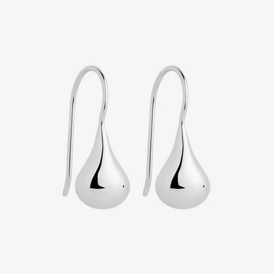 Najo Sterling Silver 8x18mm Baby Tears Earrings