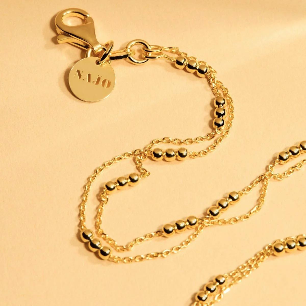 Najo Gold Plated Halcyon Bracelet