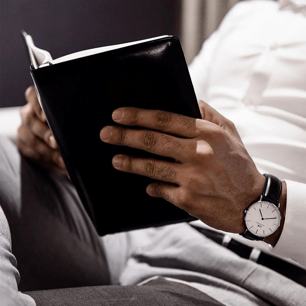 Daniel Wellington 40mm Classic Sheffield Stainless Steel Watch