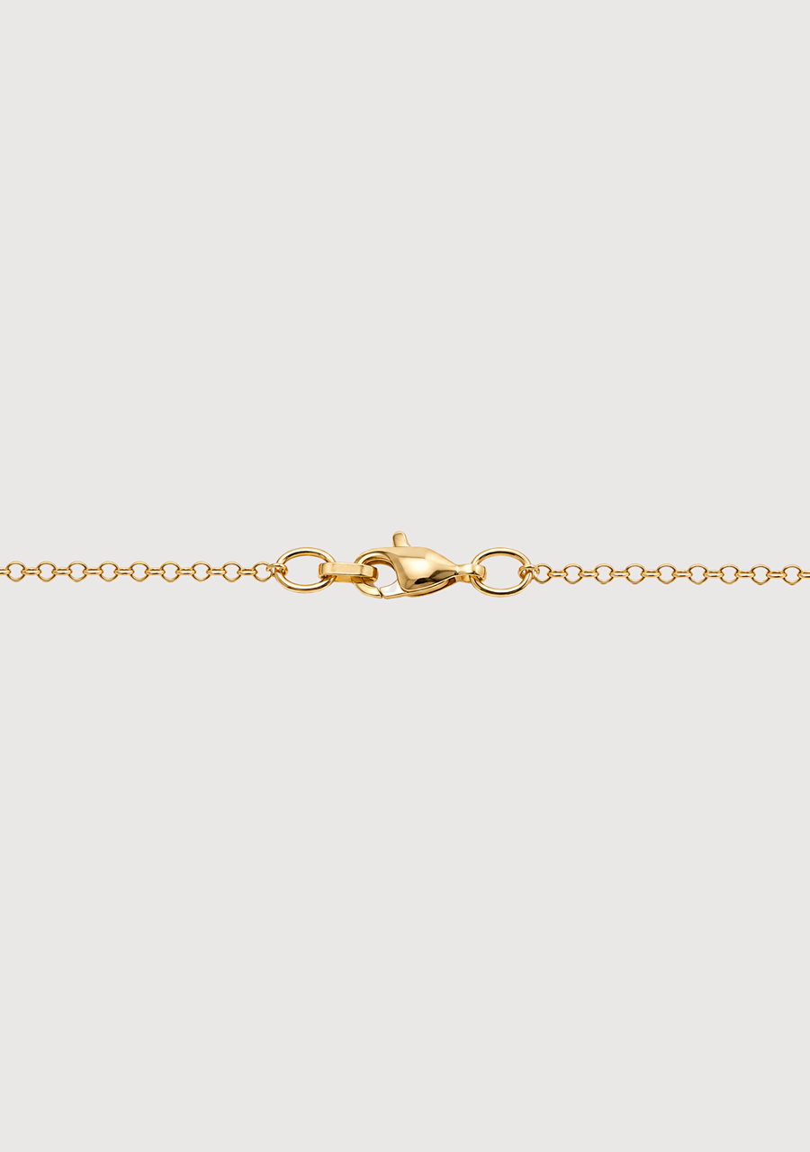 9ct Yellow Gold Round Belcher Chain