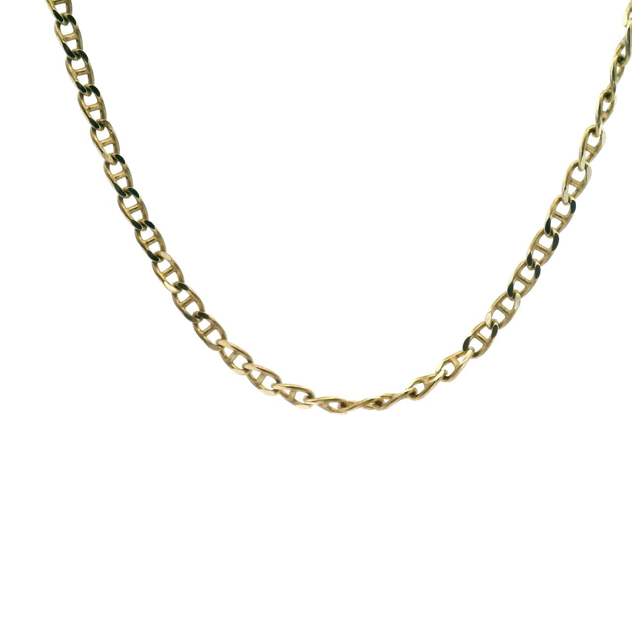 Estate 9ct Yellow Gold Anchor Chain