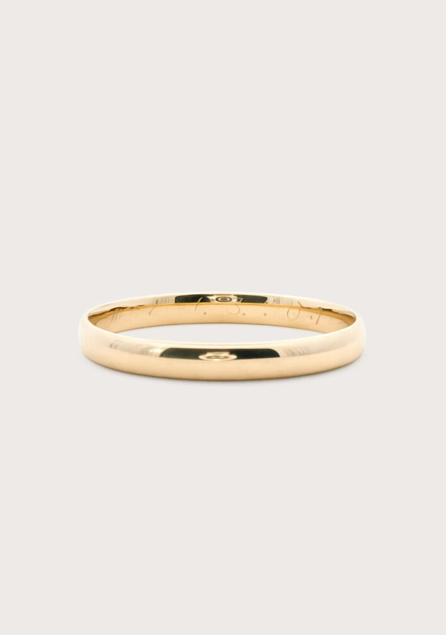 Estate 18ct Yellow Gold Plain 2.95mm Band