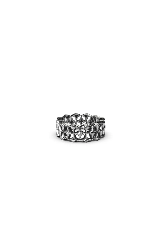 Stolen Girlfriends Club Sterling Silver Cosmic Punk Eternity Ring
