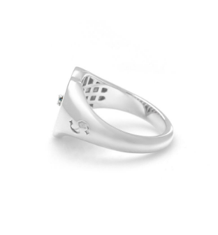 Stolen Girlfriends Club Sterling Silver London Topaz Love Star Ring