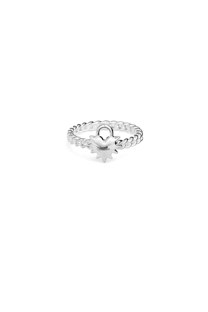Stolen Girlfriends Club Sterling Silver Love Locket Ring