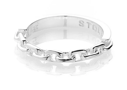 Stolen Girlfriends Club Sterling Silver Chain Ring