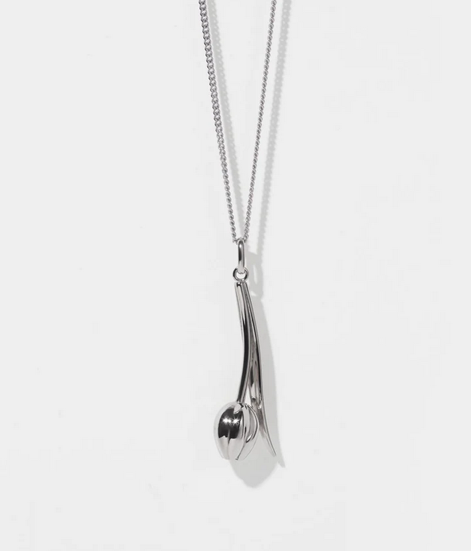 Meadowlark Sterling Silver Tulip Necklace