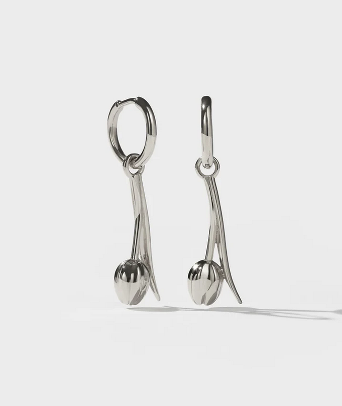 Meadowlark Sterling Silver Tulip Earrings