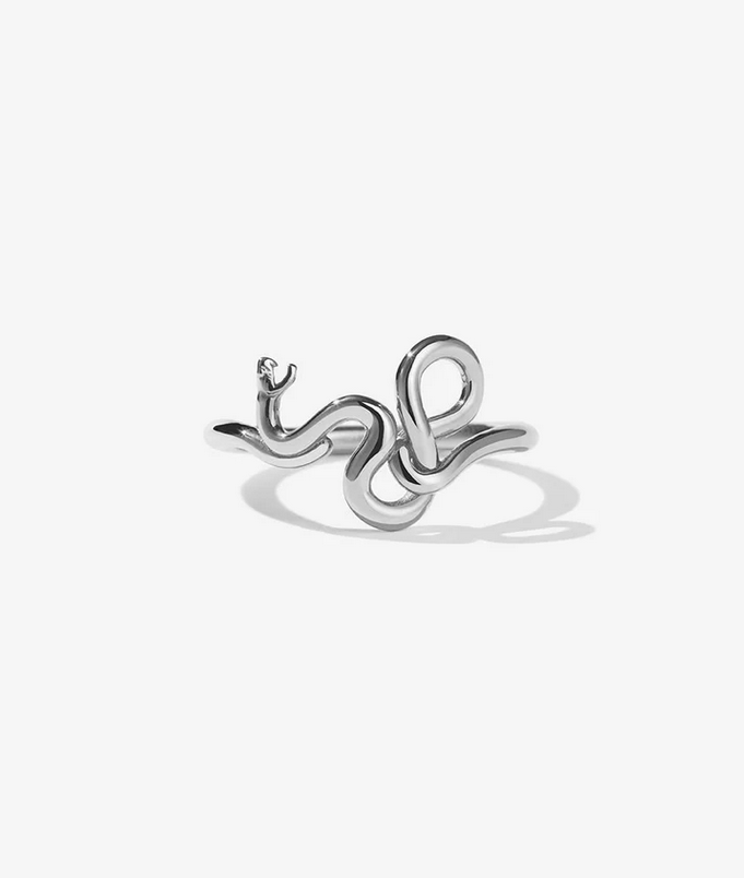 Meadowlark Sterling Silver Medusa Ring - 8.5