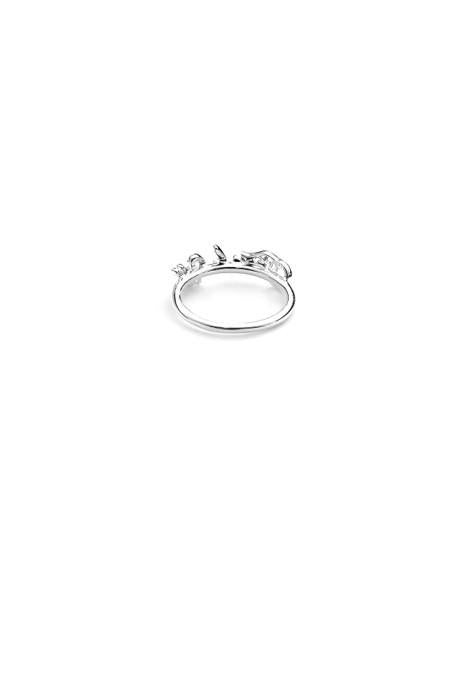 Stolen Girlfriends Club Sterling Silver Micro Warm Welcome Ring