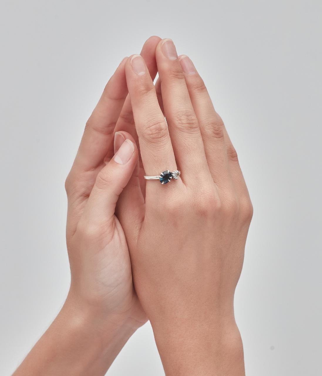 Stolen Girlfriends Club Sterling Silver Regal Harmony Ring