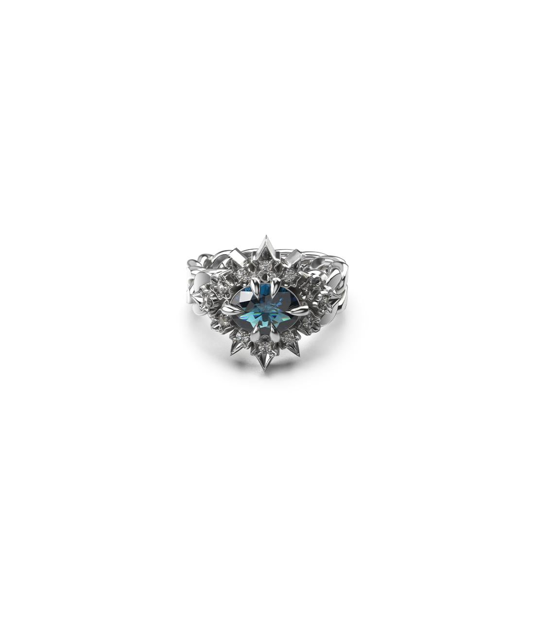Stolen Girlfriends Club Sterling Silver Regal Ruin Ring