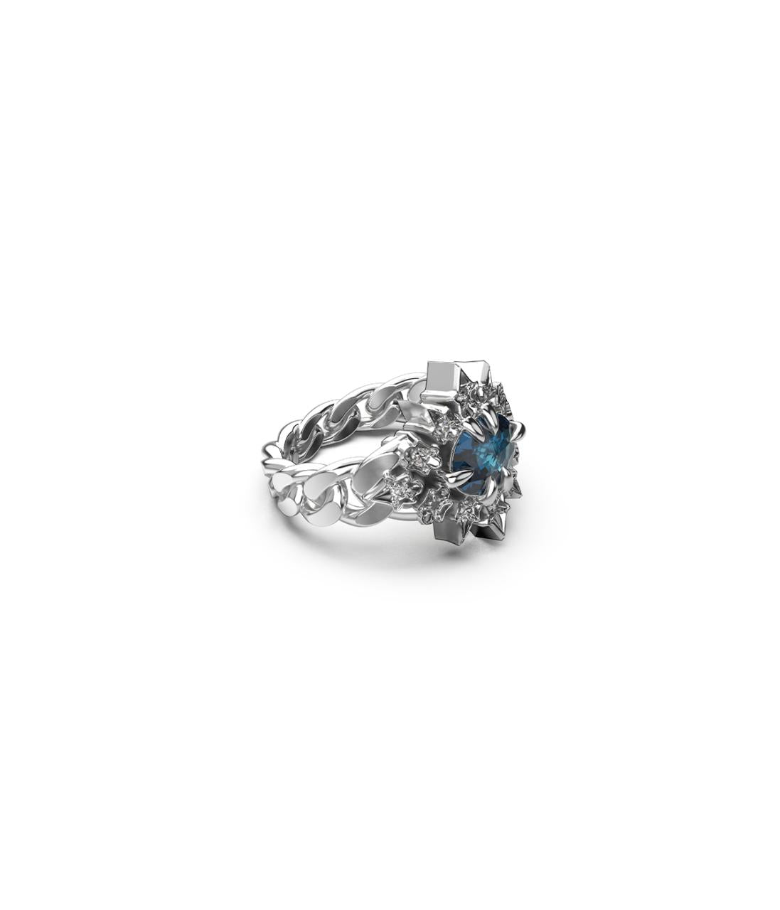 Stolen Girlfriends Club Sterling Silver Regal Ruin Ring