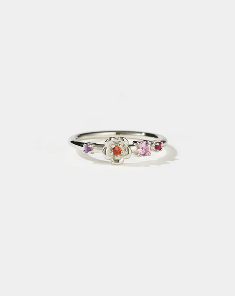 Meadowlark Sterling Silver Posie Band Ring