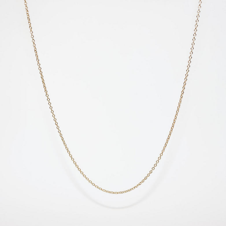 Yellow Gold Plated Cable Chain