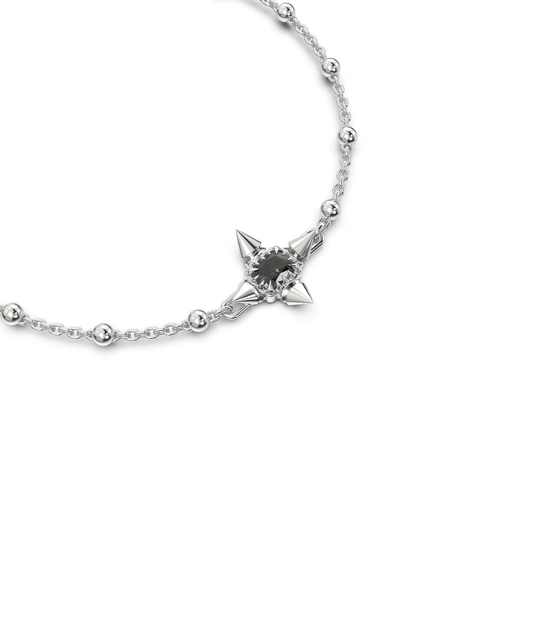 Stolen Girlfriends Club Sterling Silver Oracle Star Bracelet