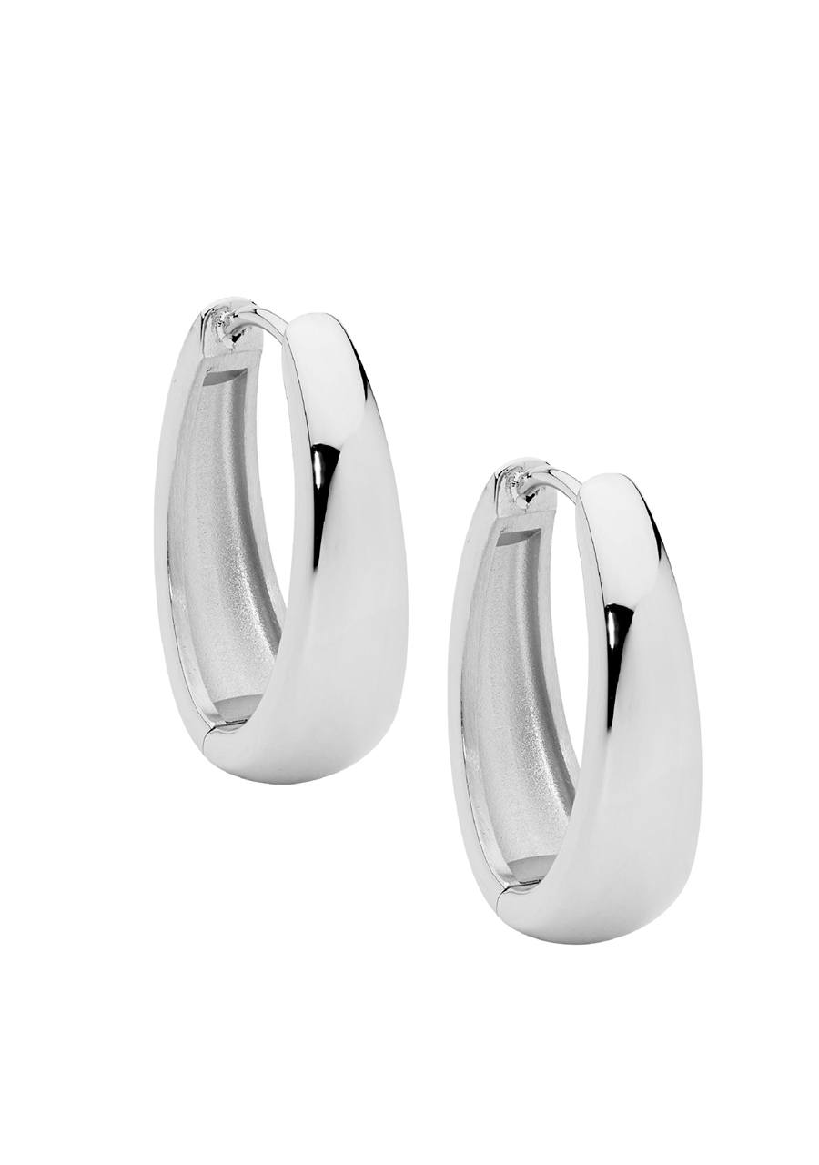 Ellani Stainless Steel 23mm Hoop Earrings