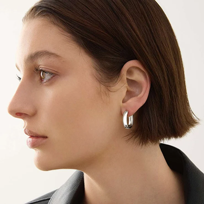 Najo Sterling Silver Lumière Earrings