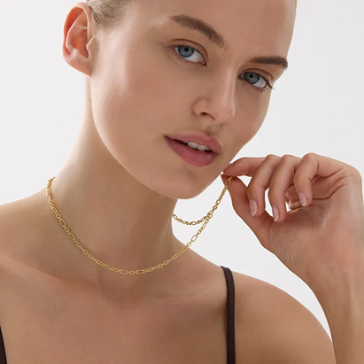 Najo Gold Plated Daybreak Necklace