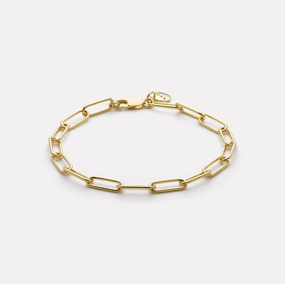 Najo Gold Plated Vista Chain Bracelet