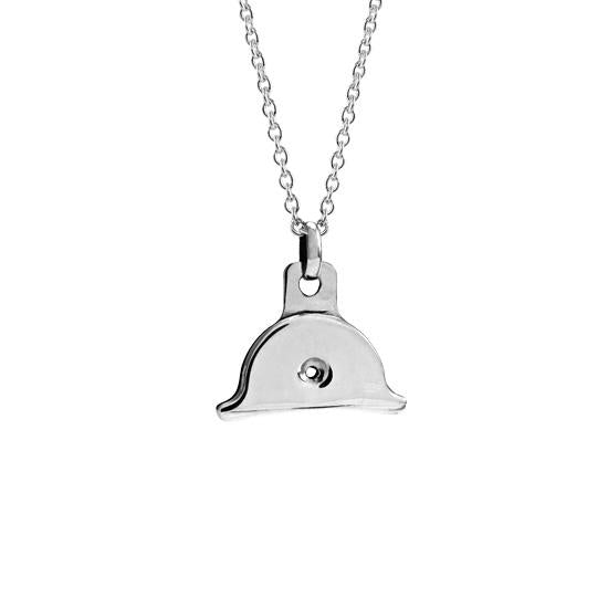 Evolve Sterling Silver Whistle (Loyal Friend) Pendant and Chain
