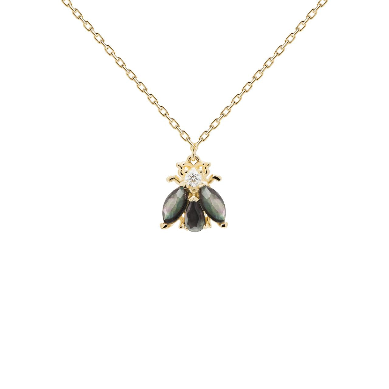 PD Paola 18ct Gold Plated Zaza Necklace 50cm