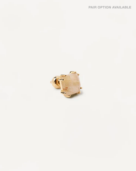 PD Paola 18ct Yellow Gold Plated Suki Rutile Quartz Earrings