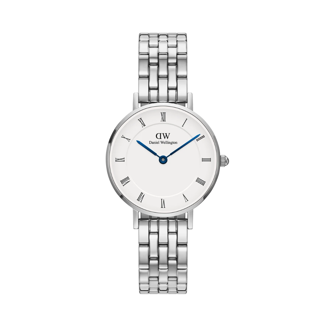 Daniel Wellington Petite Roman Numeral 5-Link Watch dw00100685