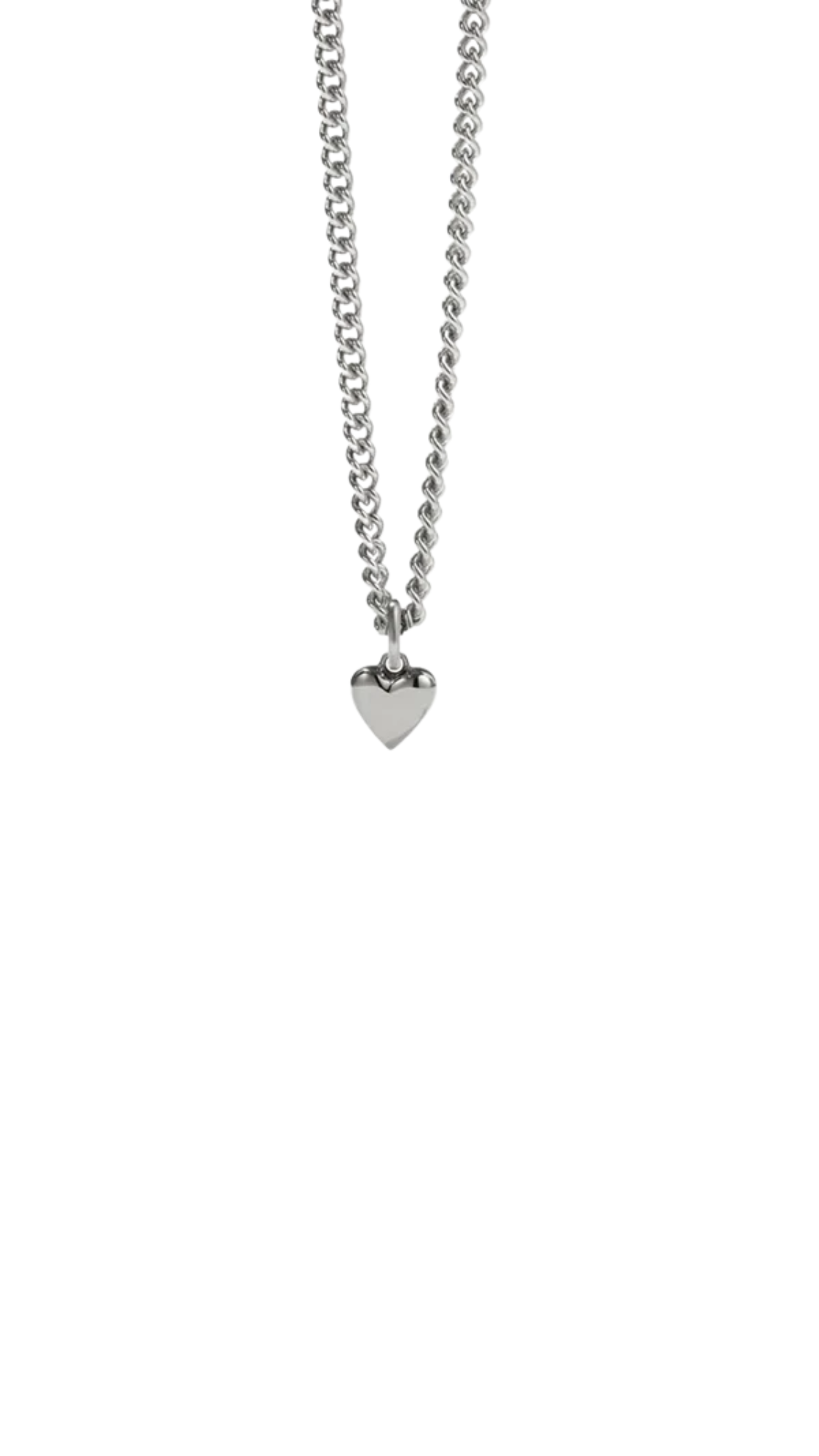 Meadowlark Sterling Silver Mini Camille Curb Necklace