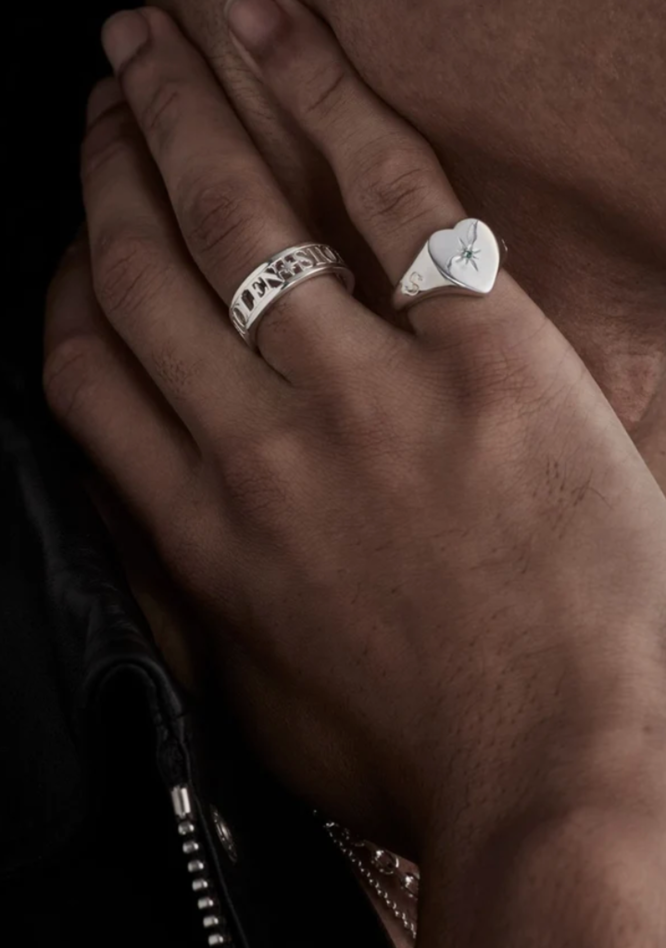Stolen Girlfriends Club Sterling Silver London Topaz Love Star Ring