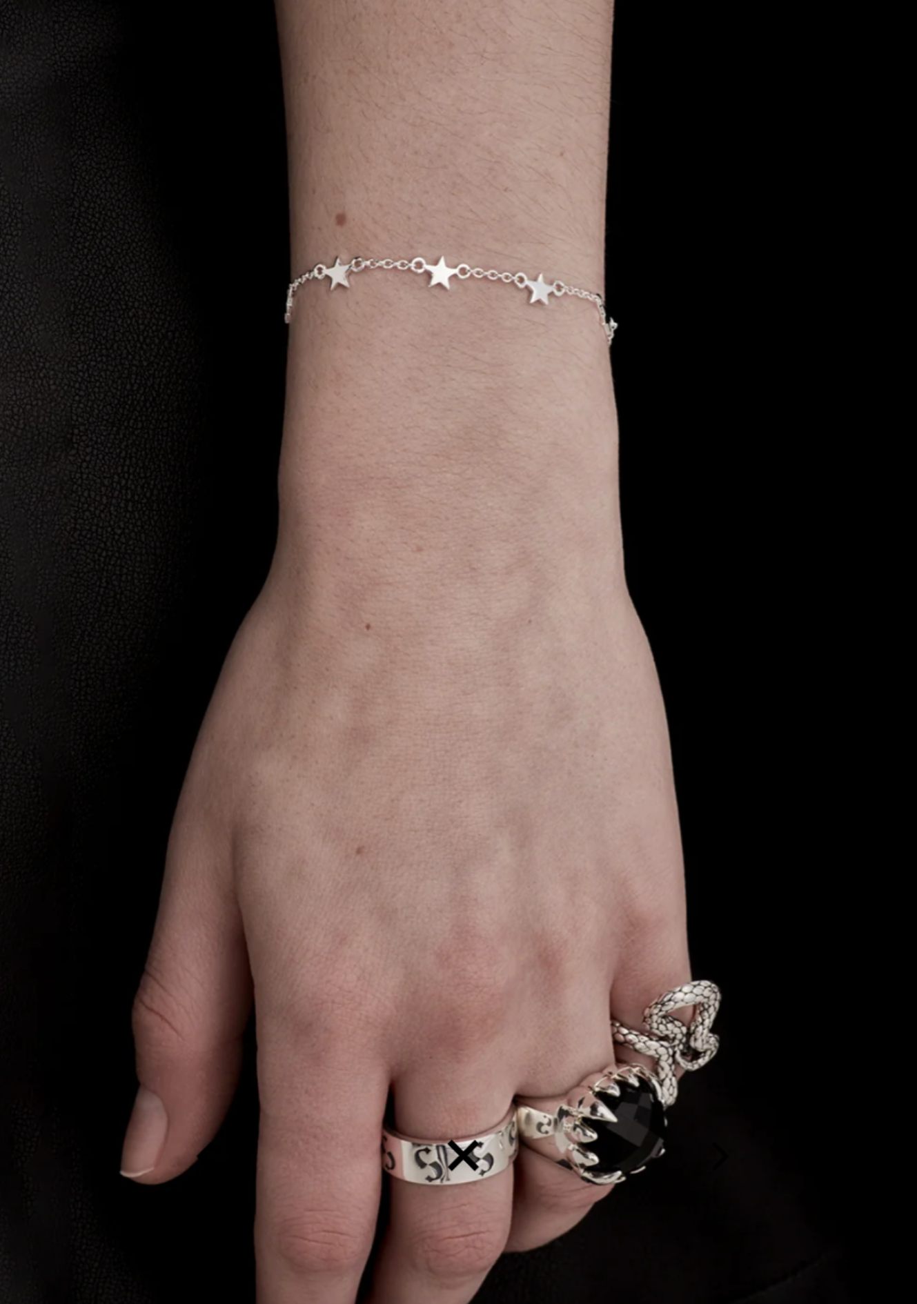 Stolen Girlfriends Club Sterling Silver Star Bracelet
