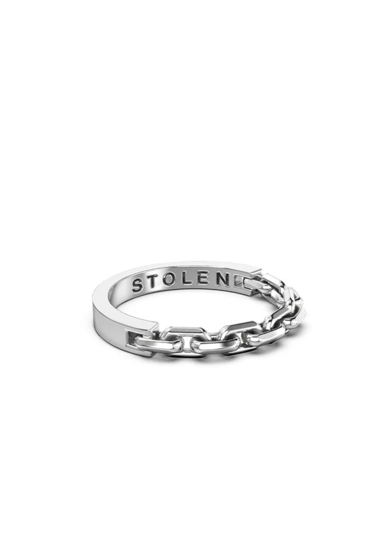 Stolen Girlfriends Club Sterling Silver  Chain Ring