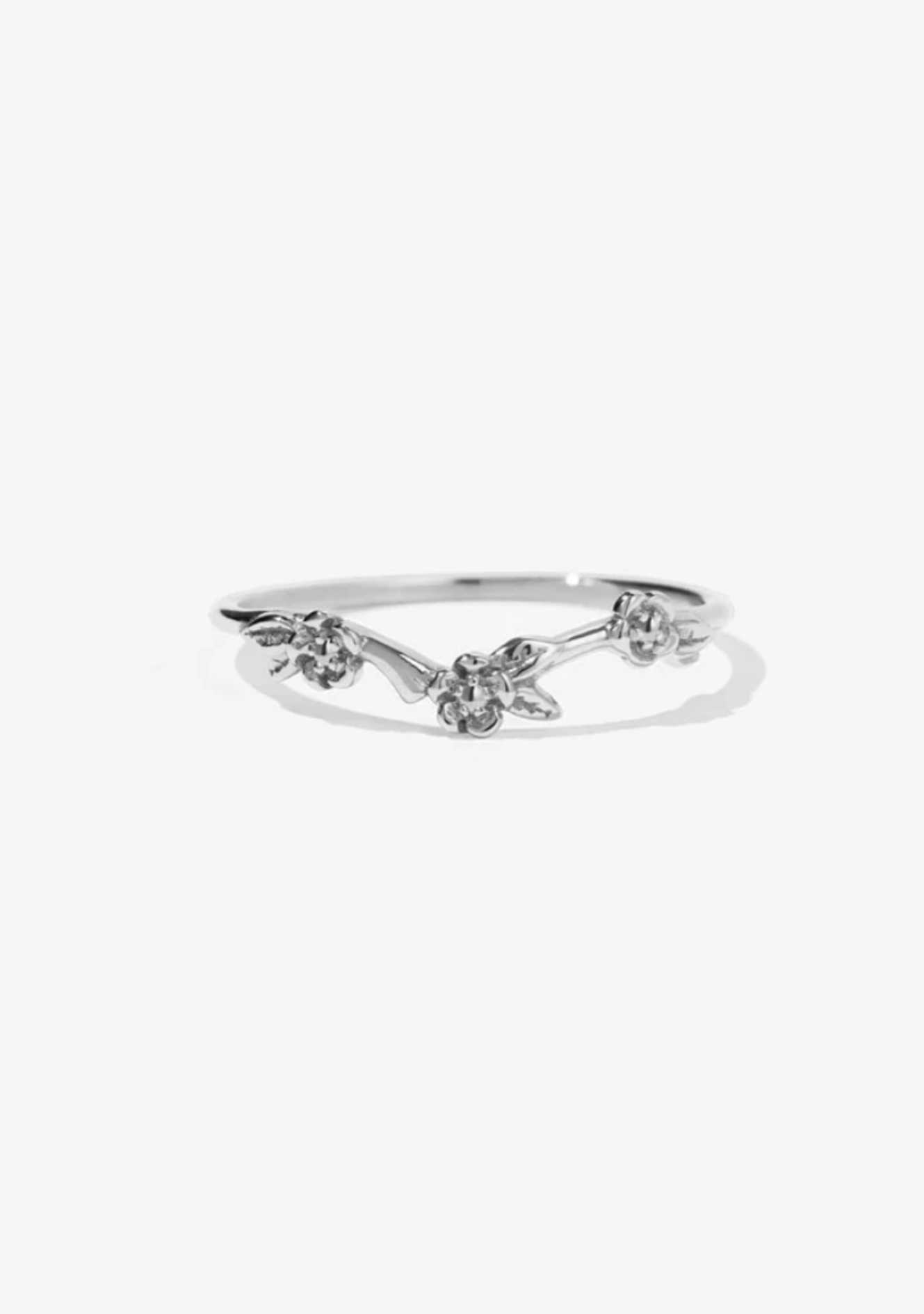 Meadowlark Sterling Silver Alba Band - 6.5