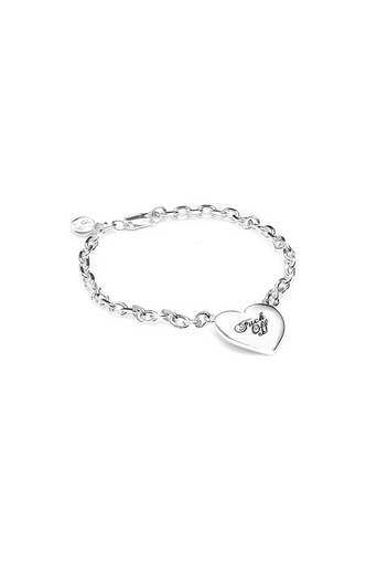 Stolen Girlfriends Club Sterling Silver Warm Welcome Heart Bracelet