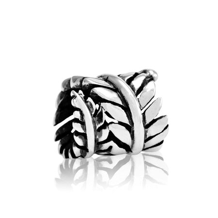 Evolve Stg silver Eternal Fern Focal Charm